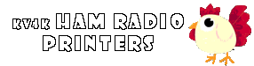 KV4K QSL and Ham Radio Printers